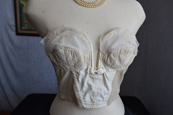 50s 36 B Lilly Dasche Nemo Bra Strapless Wired Tor