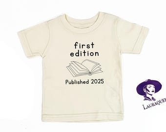 Future First Edition Toddler Shirt - Custom Year Baby Announcement