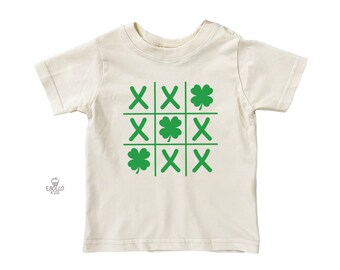 Camiseta irlandesa de trébol para bebé, diseño retro para niño pequeño, para el Día de San Patricio