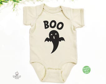 Boo Boys Ghost Onesie® : body pour bébé tendance pour Halloween