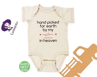Body de bebé seleccionado a mano para la Tierra®: regalo personalizado para recién nacidos