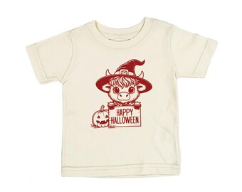 Cow Witch Halloween Toddler Shirt – Funny Costume Tee