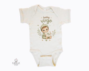 Vierge pour bébé Onesie® - Adorable body astrologie du zodiaque pour Vierge, cadeau de naissance