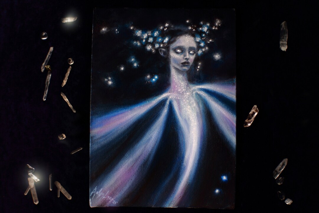 Fairy Art for Pagan Altar and Shrine Painting Ritual Tools for Magick ...