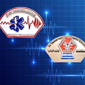 Fort Sanders Loudon EMS Collectable Challenge Coin