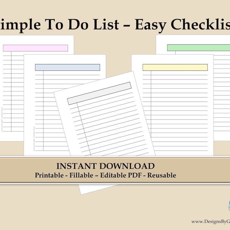 Checklist For Basic Clean Etsy checklist-for-basic-clean-etsy