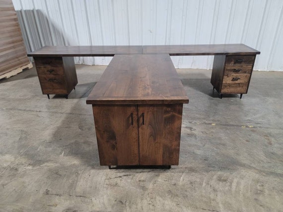 T shaped 2024 executive desk