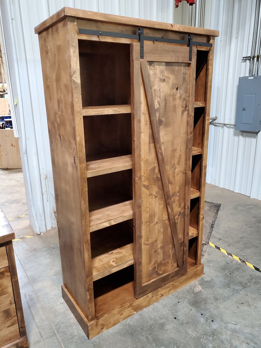 Wardrobe, Shelf, Cabinet, Barndoor, Rustic Knotty Alder - Etsy