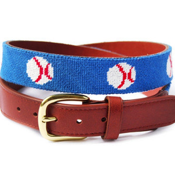 Needlepoint Belt Etsy