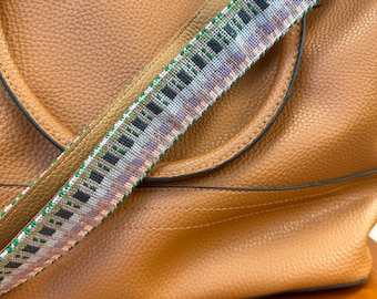 Firefly Adjustable Crossbody Needlepoint Bag Strap
