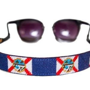 Correas para gafas de sol con bordado de la bandera de Florida