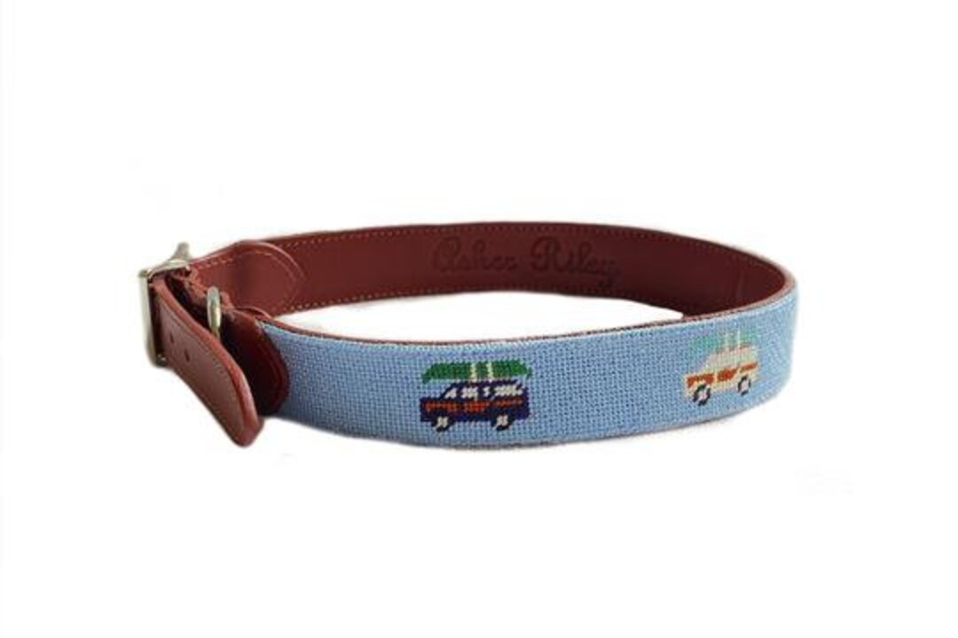 Grand Wagoneer Needlepoint Dog Collar Etsy