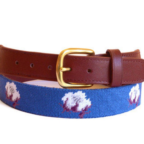 Needlepoint Belt Etsy