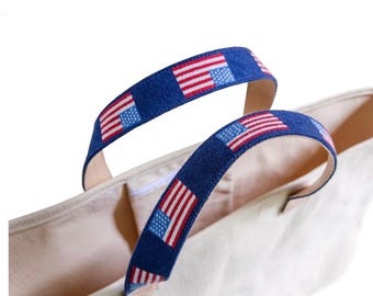 American Flag Tote