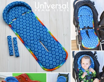 MaxCool 3D ventilated seat liner for Pushchair & Pram Breathable Padding 