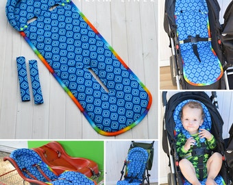pram shoulder strap covers