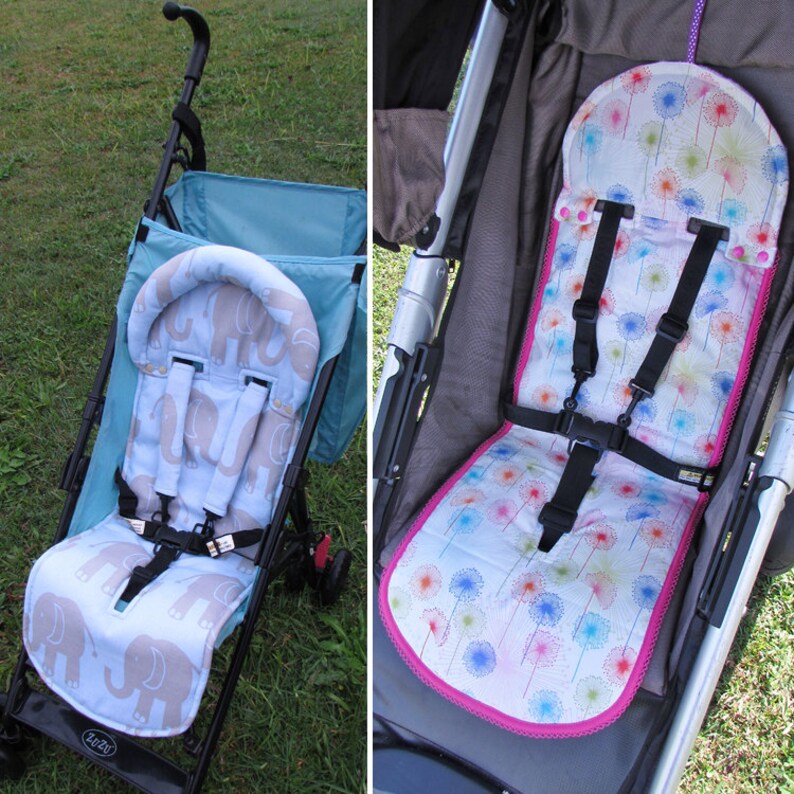 Universal Fit Seat Liner Pattern PRAM STROLLER With Matching Etsy