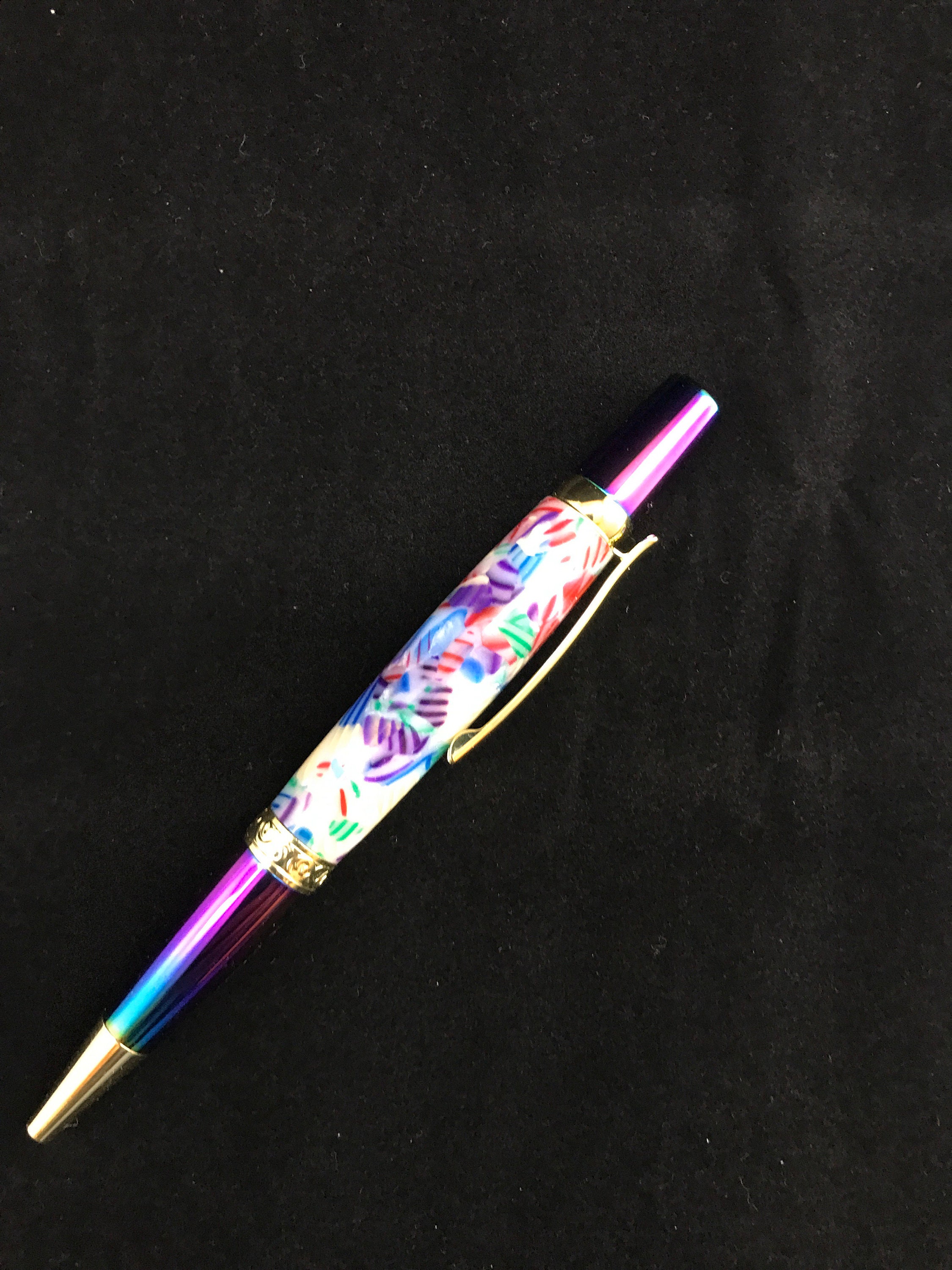 Rainbow Prism Pen Etsy