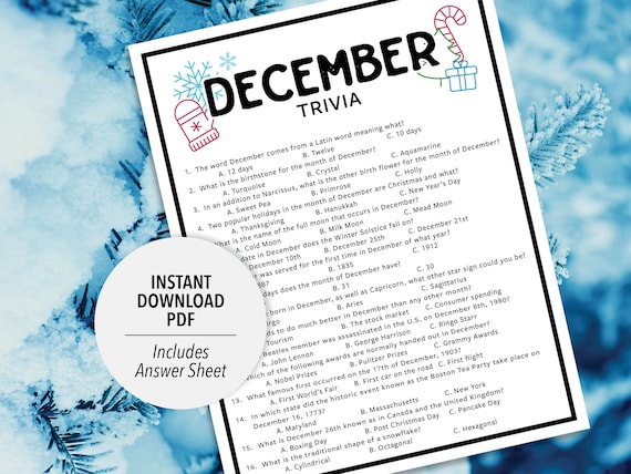 What Is December Month Known For