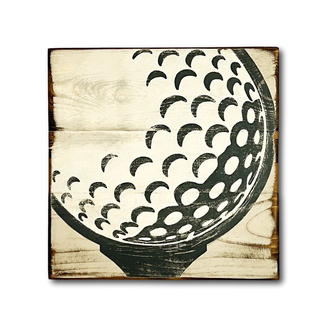 Vintage Golf Wall Art Golfer Gift Wood Golf Sign | Etsy