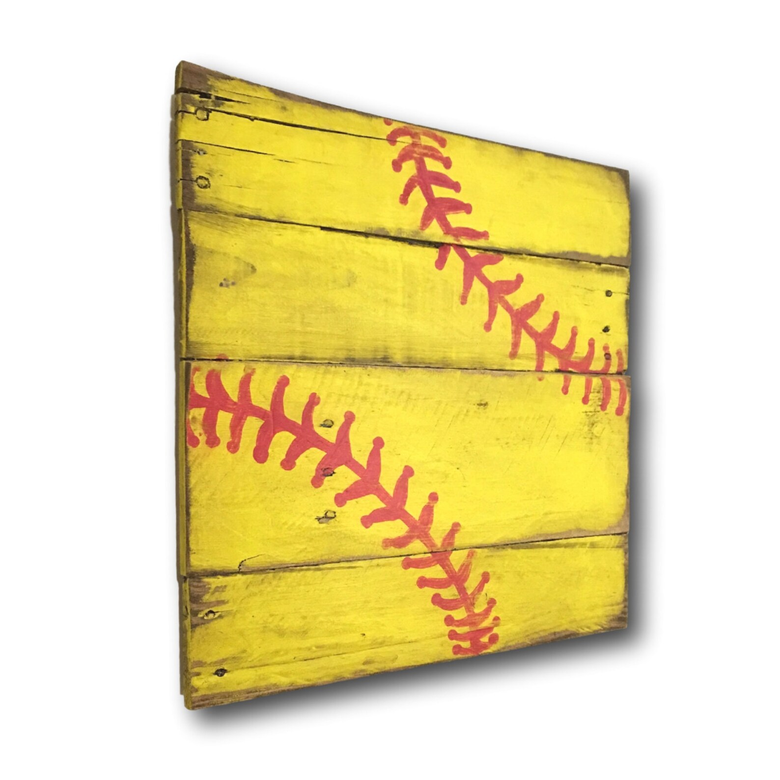 Wood Softball Sign Softball Wall Art Softball Player Gift Etsy