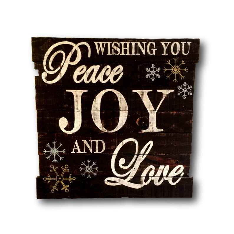 wishing you peace joy