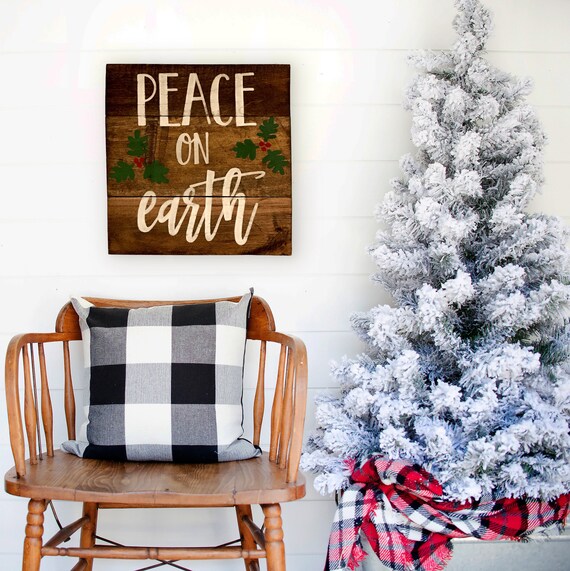 Pintado Navidad Letras de Navidad Signo de madera Colgante Árbol de Navidad Decoración Pintado Navidad Letras de Navidad Signo de madera Colgante Árbol de Navidad Decoración
