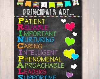 Printable Assistant Principal Gift Office Decor Where Is The Etsy