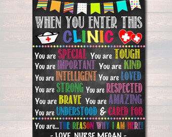 School Nurse Decor Etsy
