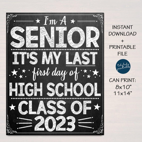 first-day-of-senior-year-sign-first-day-of-12th-grade-sign-etsy