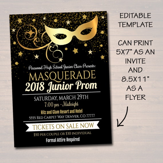 Masquerade Ball Ticket Template from i.etsystatic.com