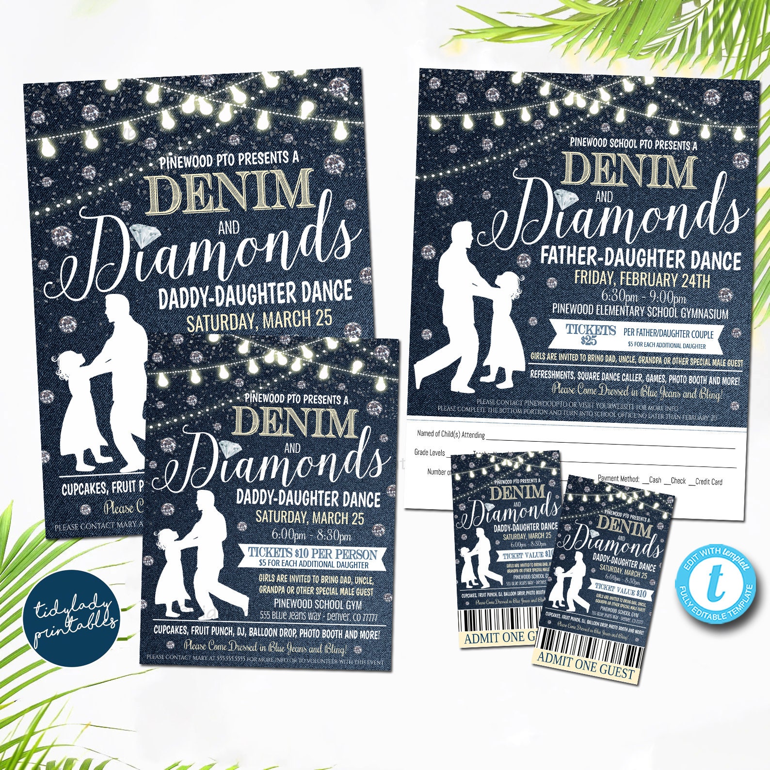 Denim & Diamonds💎Outfit Idea  Denim and diamonds, Denim themed