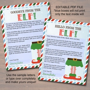 Elf Activity Kit Christmas Printables, Elf Adoption ,Goodbye Elf Letters, Elf Jokes, Elf Report Card, Notes from the Elf, INSTANT DOWNLOAD image 2