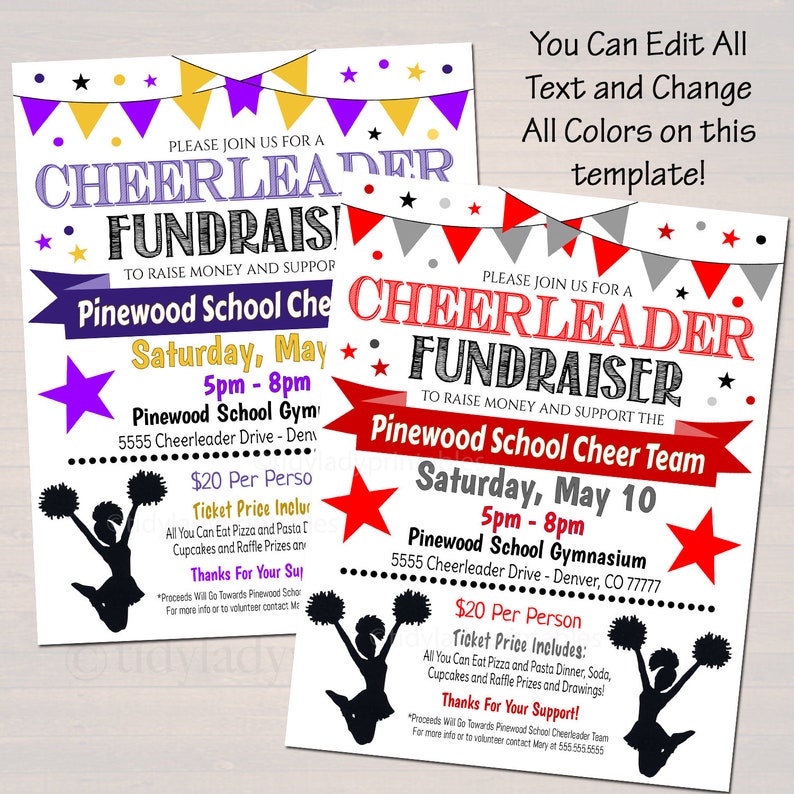 Free Printable Fundraiser Flyer Templates