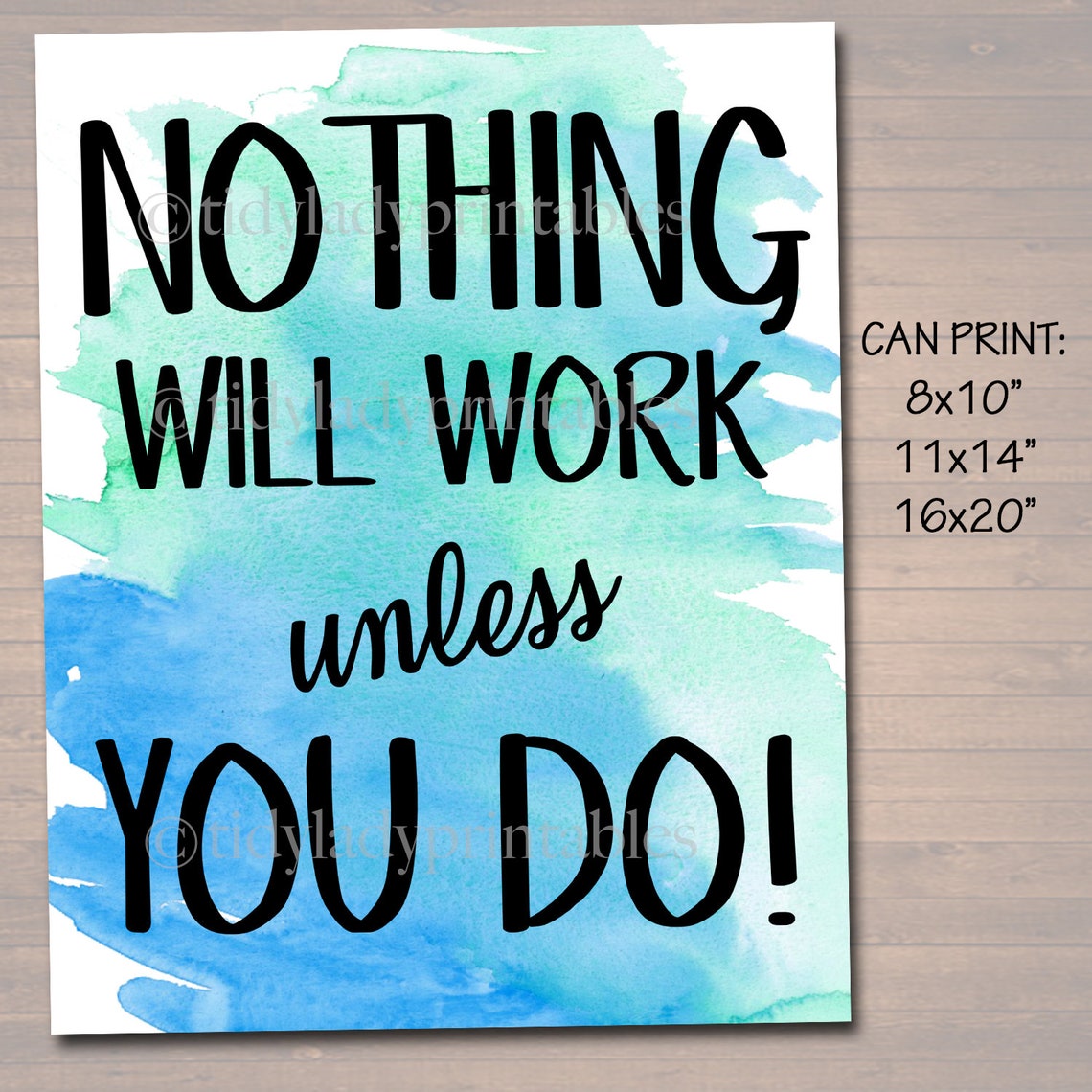 Inspirational Watercolor Printable Poster School Counselor - Etsy