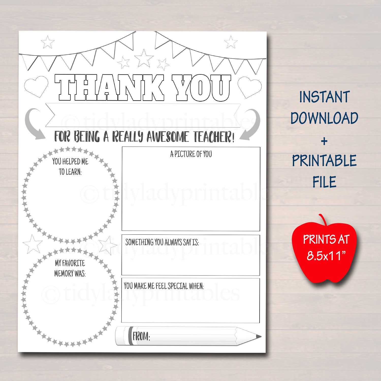 teacher-appreciation-week-printable-classroom-teacher-survey-etsy