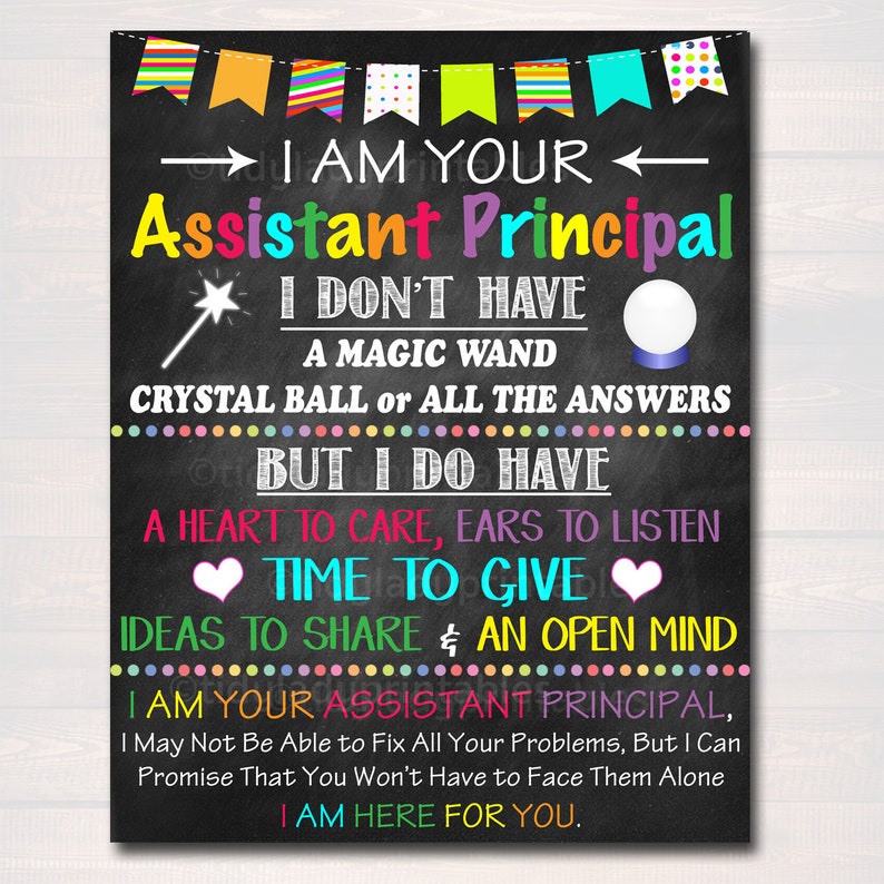 Assistant Principal Office Decor I Am Your Assistant Etsy