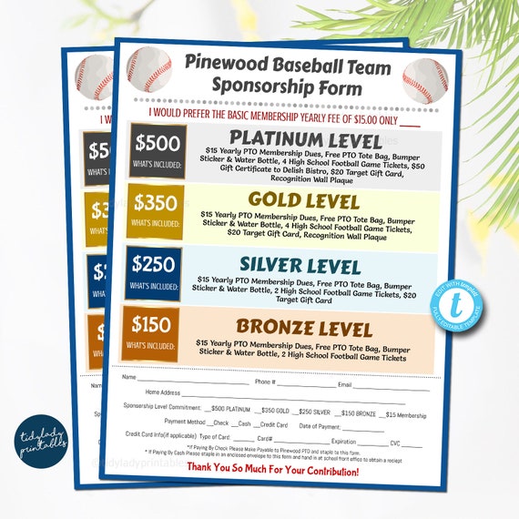 baseball-sponsorship-form-sponsership-membership-donation-signup