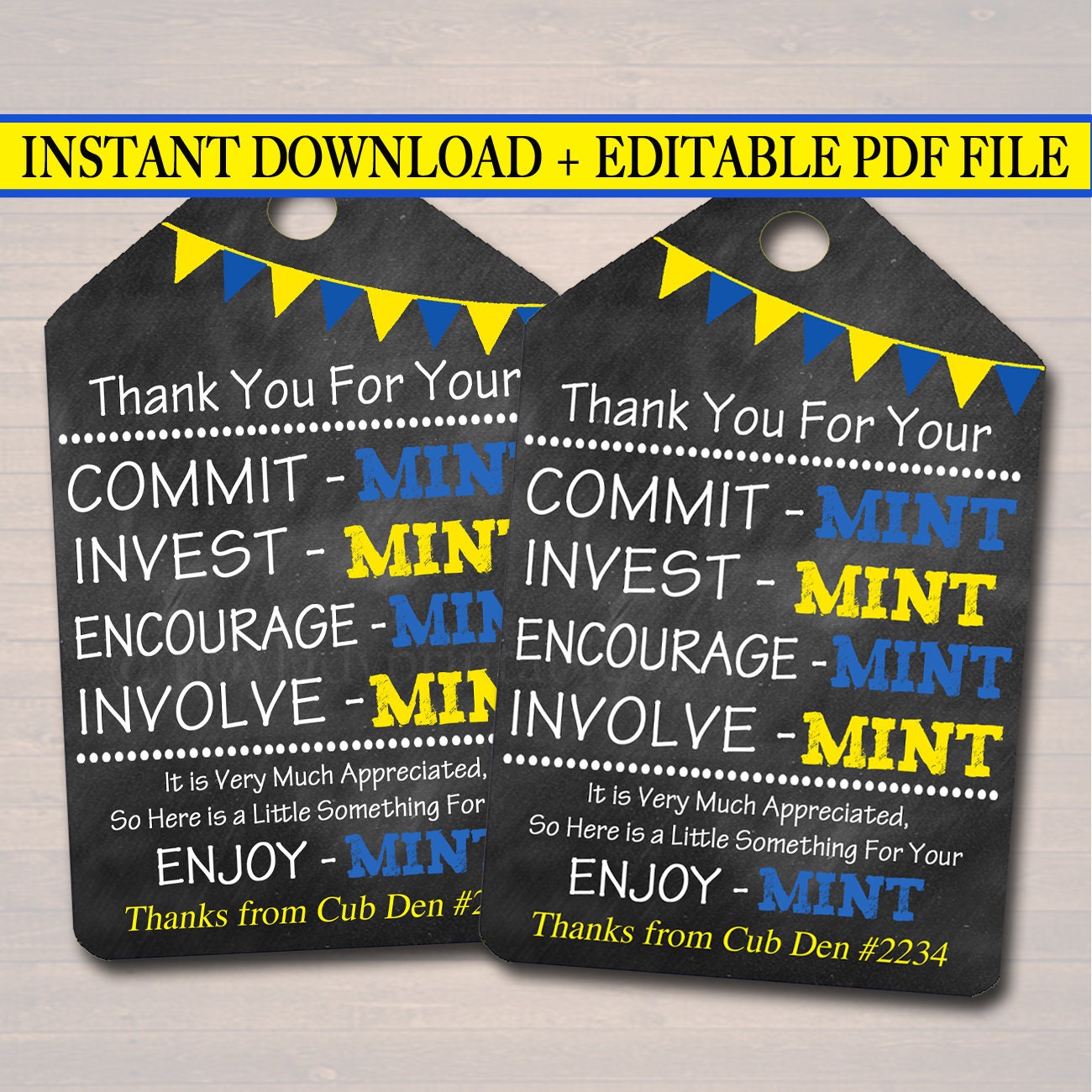 cub-scout-thank-you-etsy for Free Printable Cub Scout Thank You Cards Cub Scout Thank You - Etsy for Free Printable Cub Scout Thank You Cards