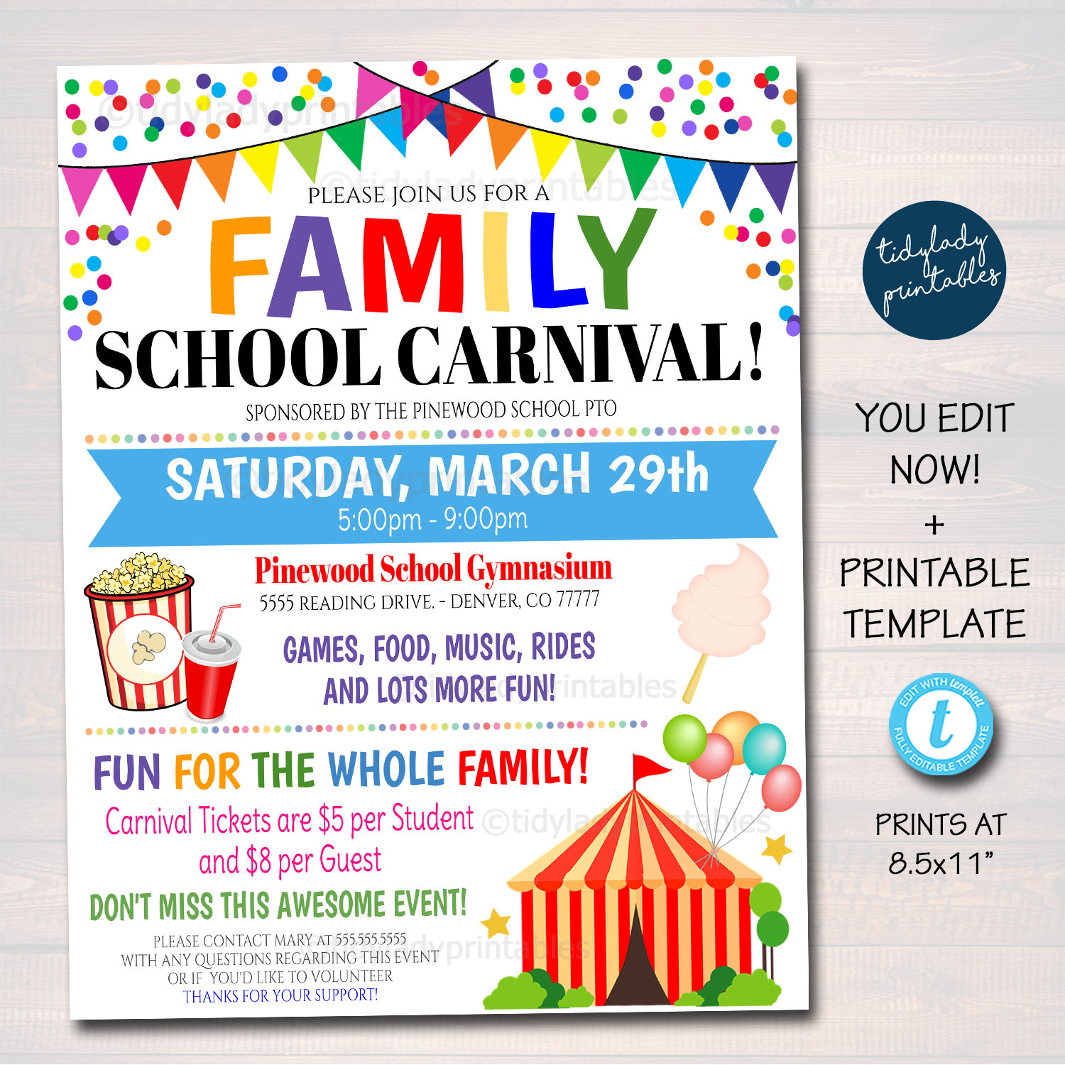 Carnival Poster - Etsy