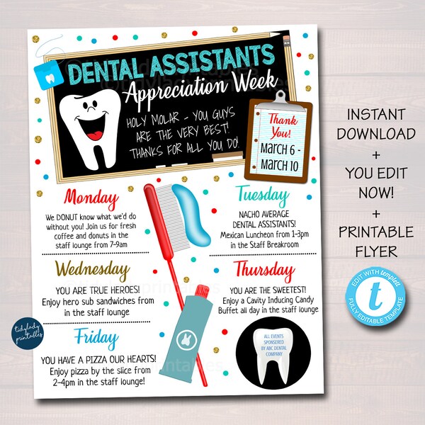Dental Certificate Dental Calendar Etsy