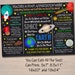 EDITABLE Space Theme Teacher Appreciation Week Itinerary Poster Digital ...