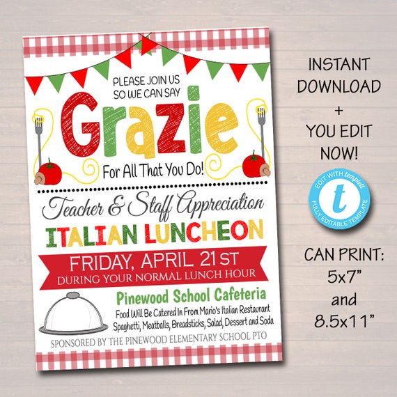 Teacher Appreciation Week Flyer Template from i.etsystatic.com