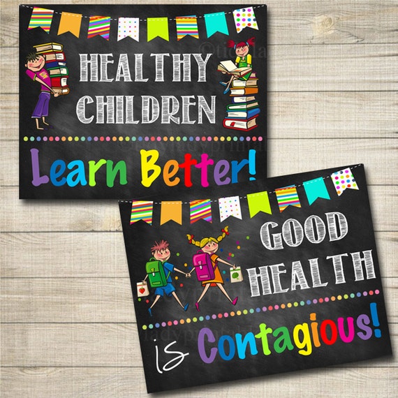 Health Room Office Posters School Health Posters Nurse Etsy