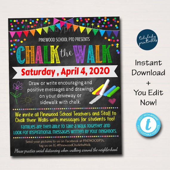 Sidewalk Chalk Drawing Ideas for Kids (+ FREE Printable Idea Cards)