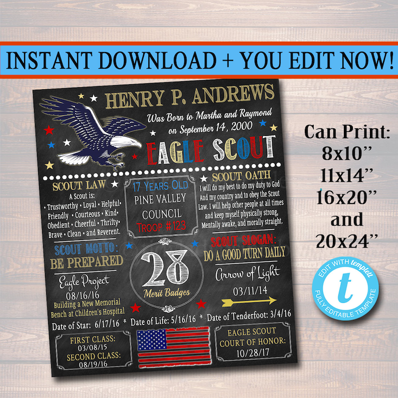 eagle scout court of honor gift ideas