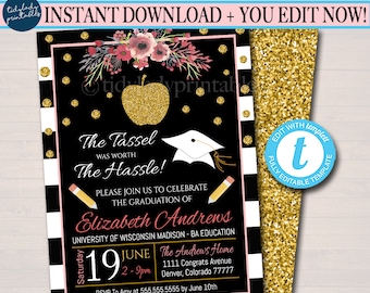 Teacher Graduation Party | Etsy