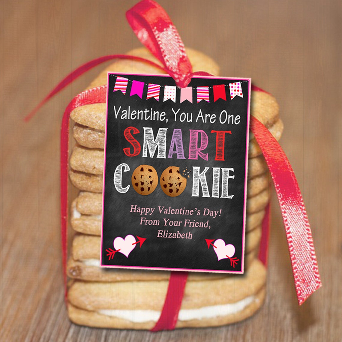 EDITABLE Valentine&rsquo;s Day Tags INSTANT DOWNLOAD Printable | Etsy