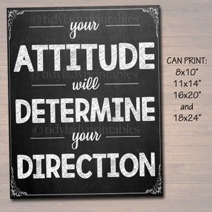 Inspirational Chalkboard Printable Poster, School Counselor Teacher ...