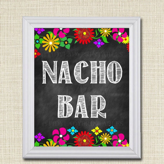 printable-nacho-bar-sign-mexican-floral-fiesta-decor-birthday-etsy